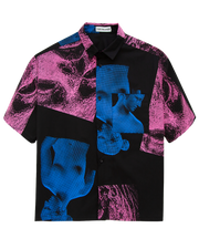 Neon Party Black Shirt