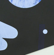 Blue Shapes Print